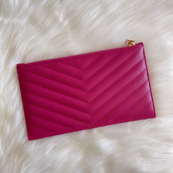 YSL Monogram Zip Pouch - Picture 6 of 6